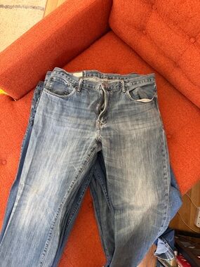 Bundle 8 pairs GAP Men's Light Wash Jeans all sizes 36x34